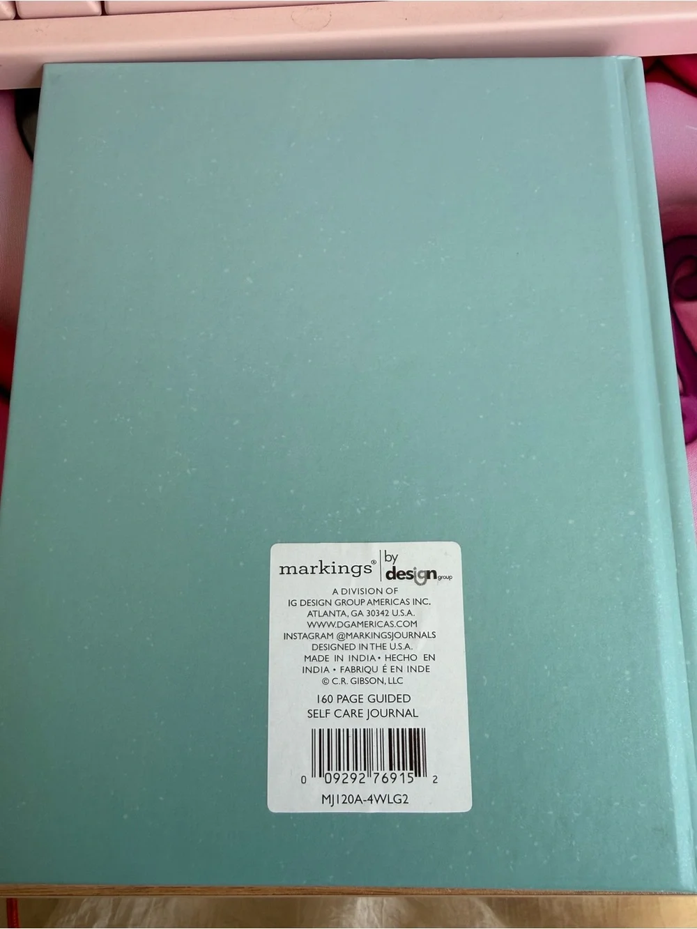 Brand new self care gratitude journal planner